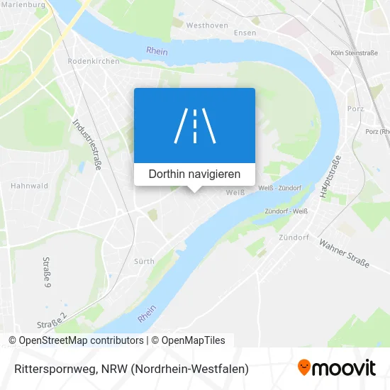 Ritterspornweg Karte