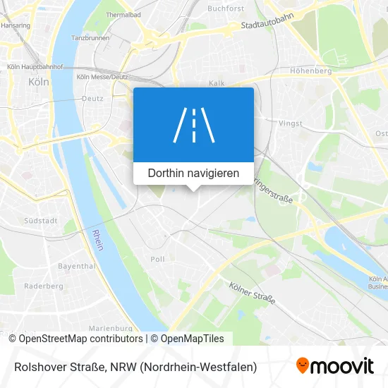 Rolshover Straße Karte