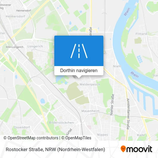 Rostocker Straße Karte