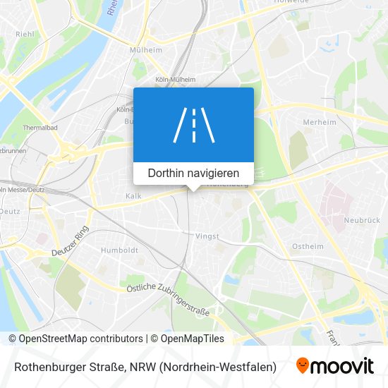 Rothenburger Straße Karte