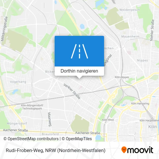 Rudi-Froben-Weg Karte