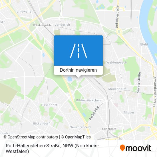 Ruth-Hallensleben-Straße Karte