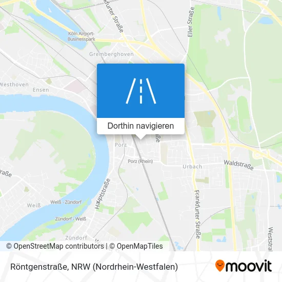 Röntgenstraße Karte