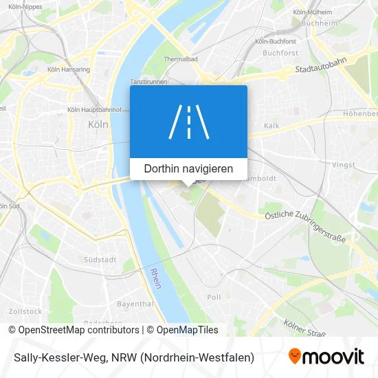 Sally-Kessler-Weg Karte