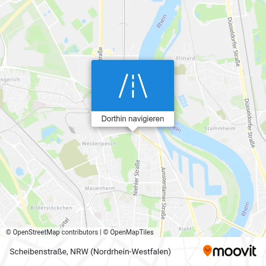 Scheibenstraße Karte