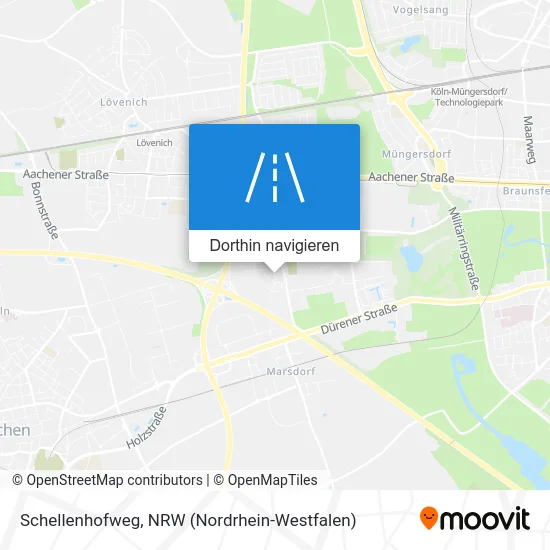 Schellenhofweg Karte