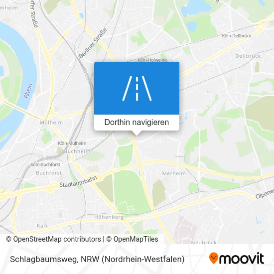 Schlagbaumsweg Karte