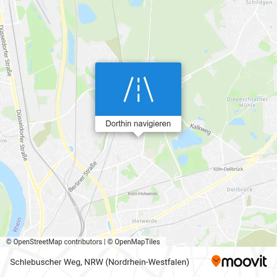 Schlebuscher Weg Karte