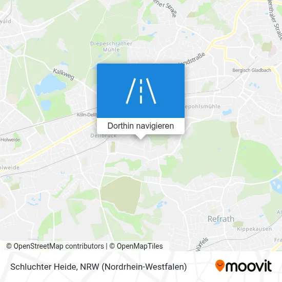 Schluchter Heide Karte