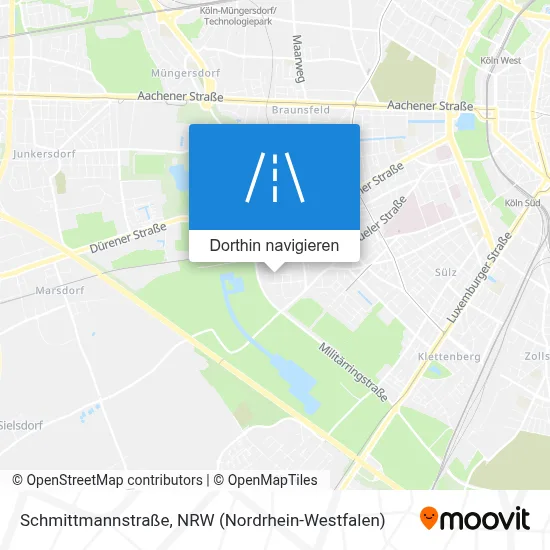 Schmittmannstraße Karte