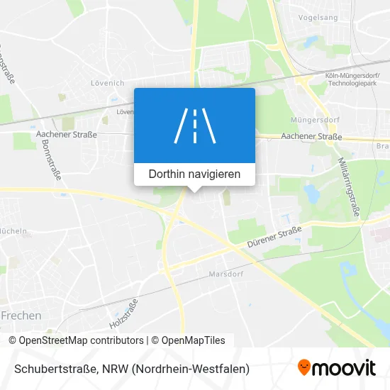 Schubertstraße Karte