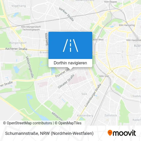 Schumannstraße Karte