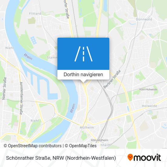Schönrather Straße Karte