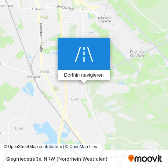 Siegfriedstraße Karte