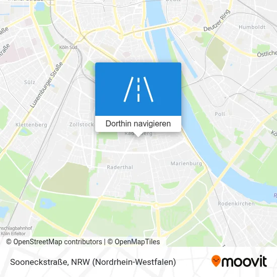 Sooneckstraße Karte