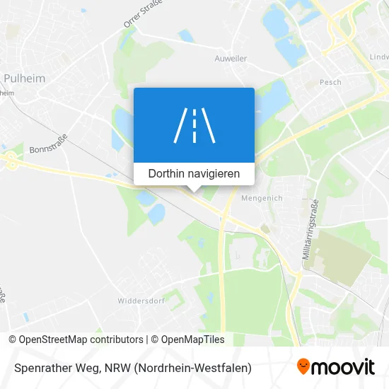 Spenrather Weg Karte