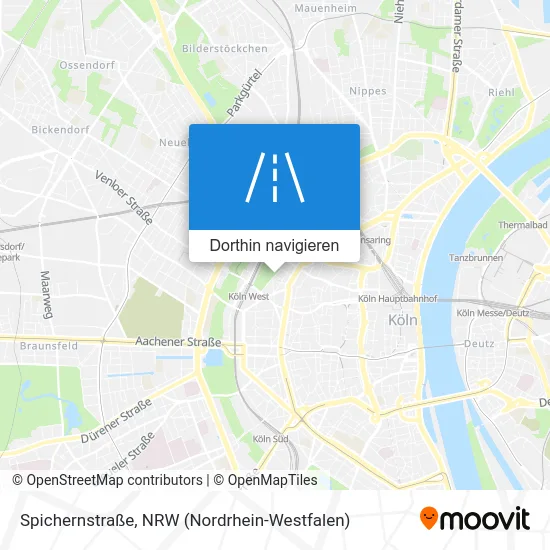 Spichernstraße Karte