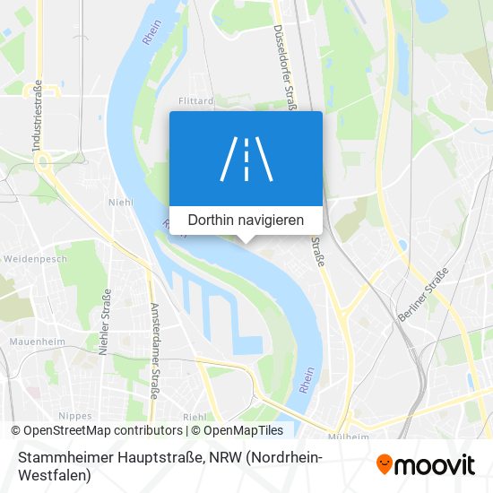 Stammheimer Hauptstraße Karte