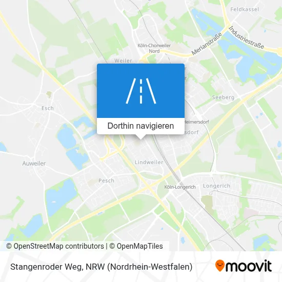 Stangenroder Weg Karte