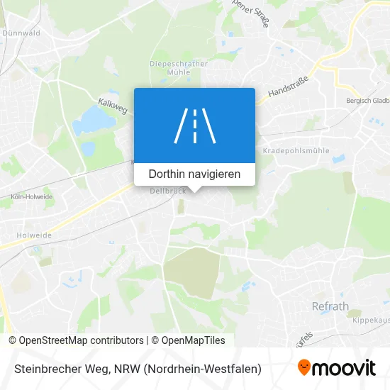 Steinbrecher Weg Karte