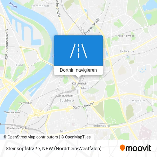 Steinkopfstraße Karte