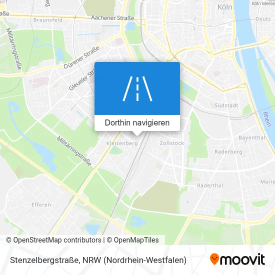 Stenzelbergstraße Karte