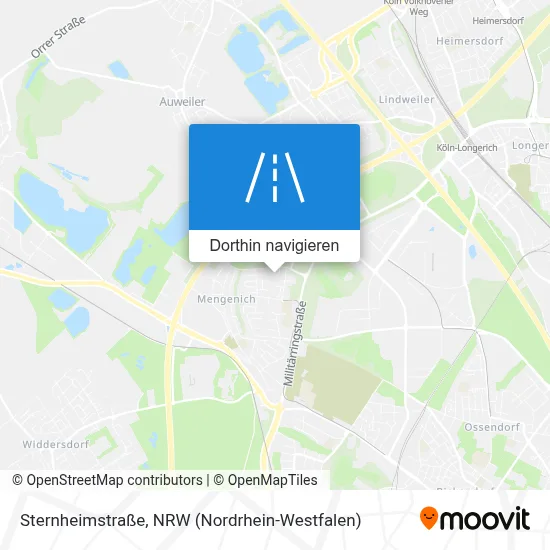 Sternheimstraße Karte