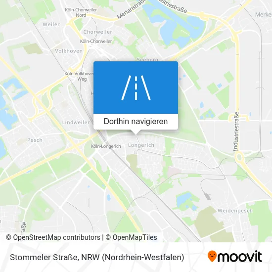 Stommeler Straße Karte