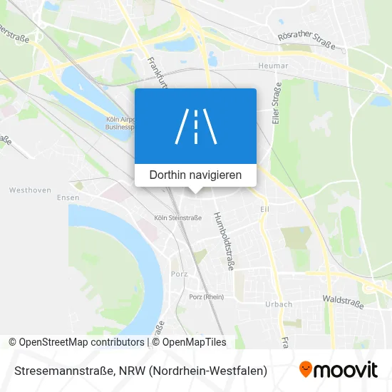 Stresemannstraße Karte