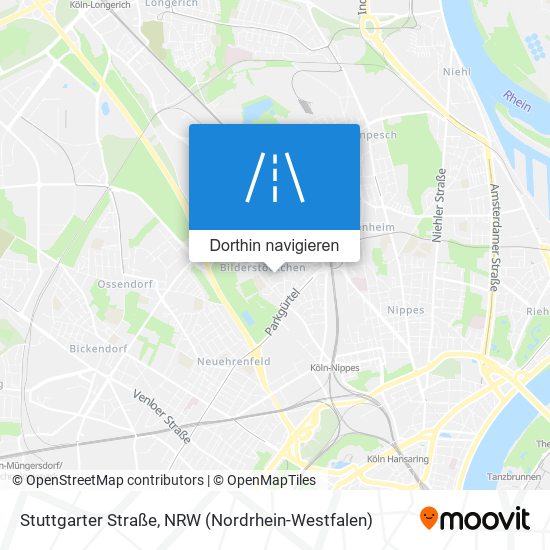 Stuttgarter Straße Karte