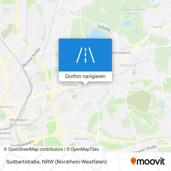 Suitbertstraße Karte