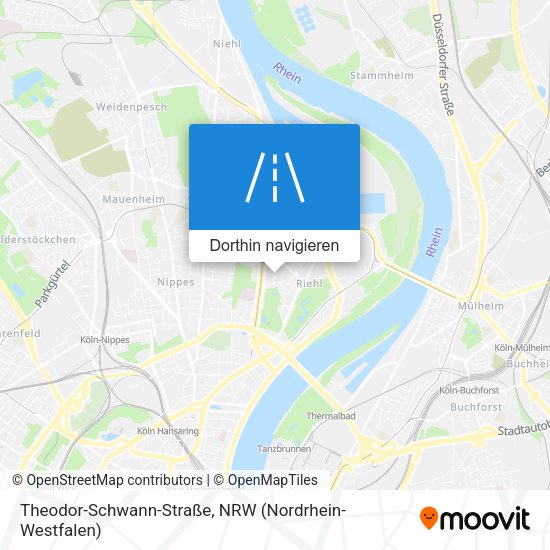 Theodor-Schwann-Straße Karte