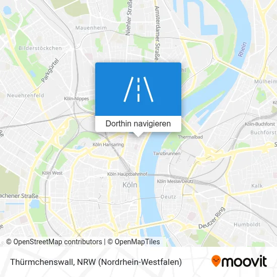 Thürmchenswall Karte