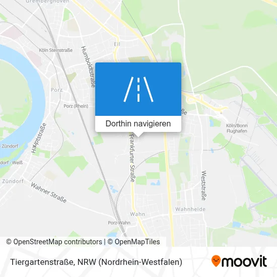 Tiergartenstraße Karte