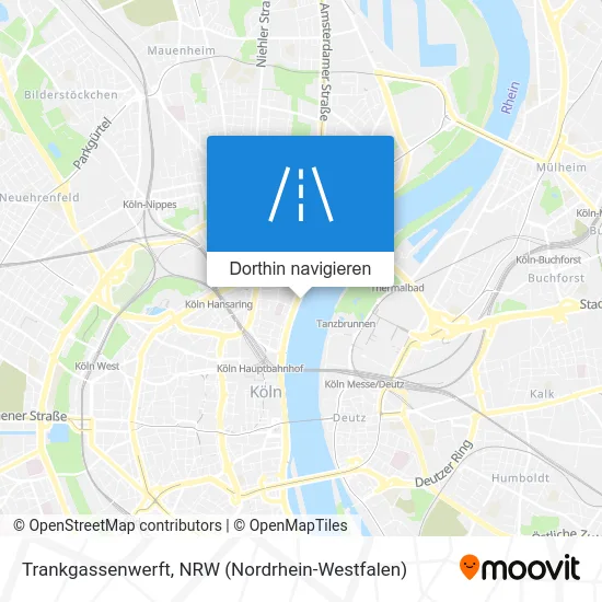 Trankgassenwerft Karte