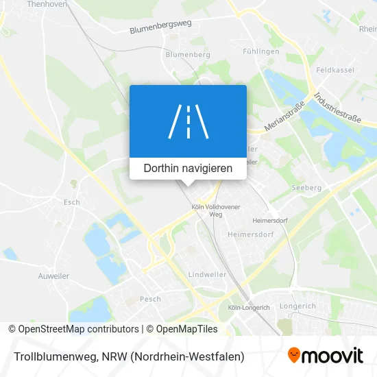 Trollblumenweg Karte