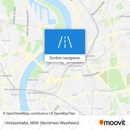 Ulitzkastraße Karte