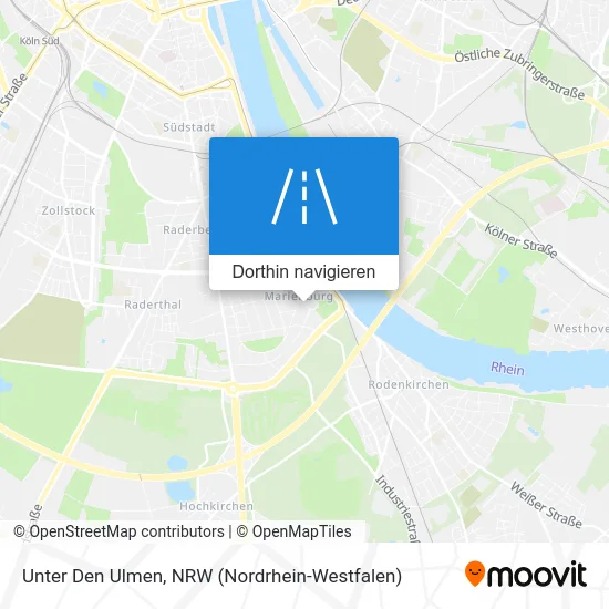 Unter Den Ulmen Karte