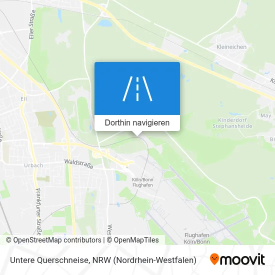 Untere Querschneise Karte