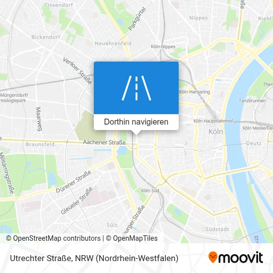 Utrechter Straße Karte
