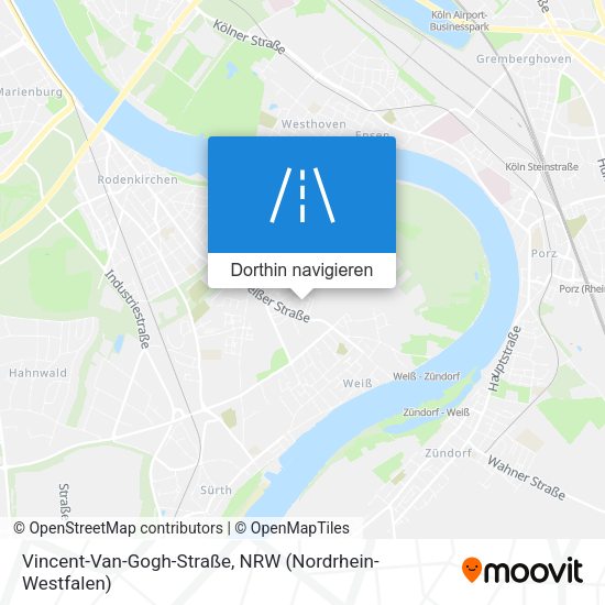 Vincent-Van-Gogh-Straße Karte
