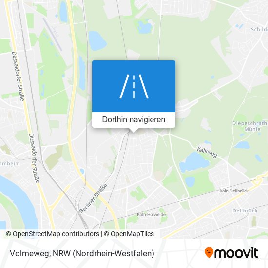 Volmeweg Karte