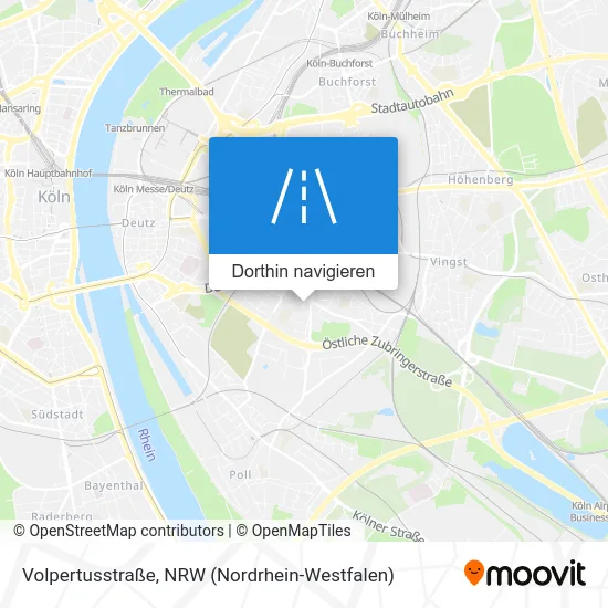 Volpertusstraße Karte