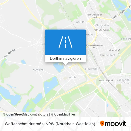 Waffenschmidtstraße Karte