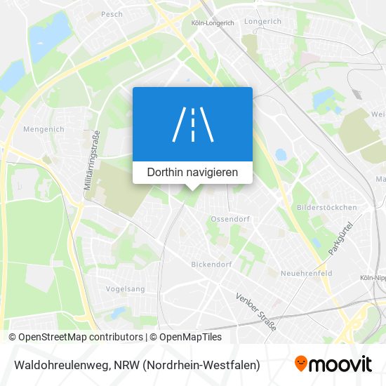 Waldohreulenweg Karte