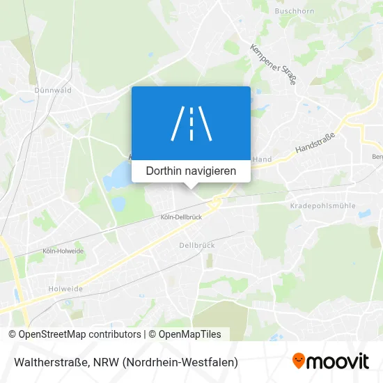 Waltherstraße Karte
