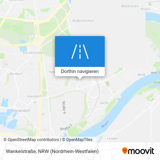 Wankelstraße Karte