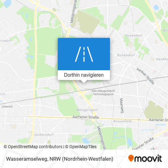 Wasseramselweg Karte