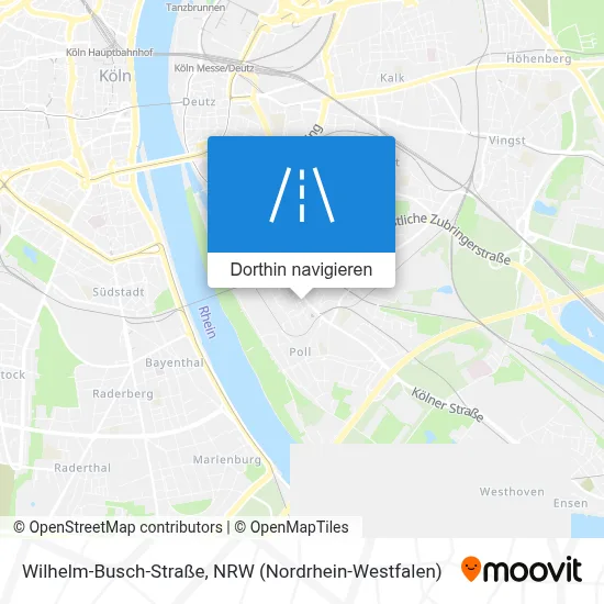 Wilhelm-Busch-Straße Karte