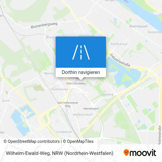 Wilhelm-Ewald-Weg Karte